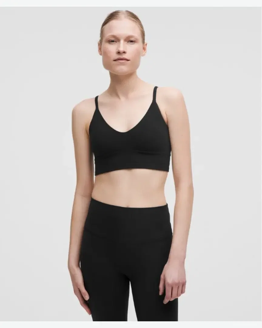 Lululemon Soutien-Gorge Focuser Encolure Dégagée Maintien Léger, Bonnets C/D W