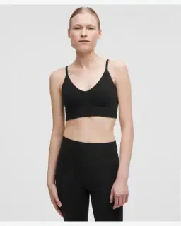 Lululemon soutien-gorge focuser encolure dégagée maintien léger, bonnets c/d Femme – 1/5