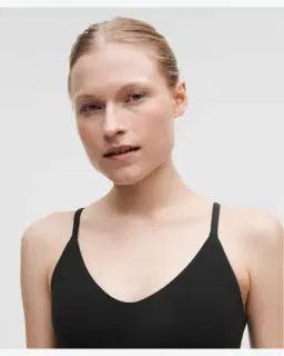 Lululemon soutien-gorge focuser encolure dégagée maintien léger, bonnets c/d Femme – 4/5