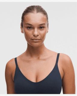 Lululemon soutien-gorge focuser encolure dégagée maintien léger, bonnets c/d Femme – 4/6
