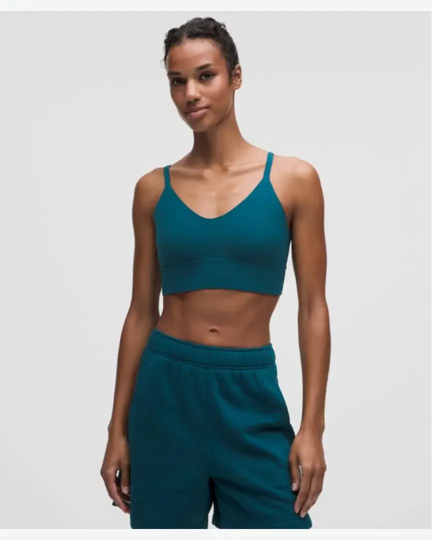Lululemon Soutien-Gorge Focuser Encolure Dégagée Maintien Léger, Bonnets C/D W