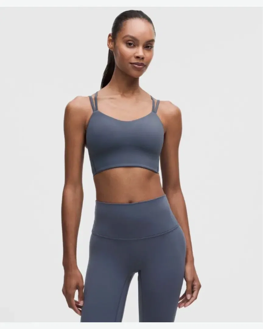 Lululemon soutien-gorge long like a cloud maintien léger, bonnets d dd Femme
