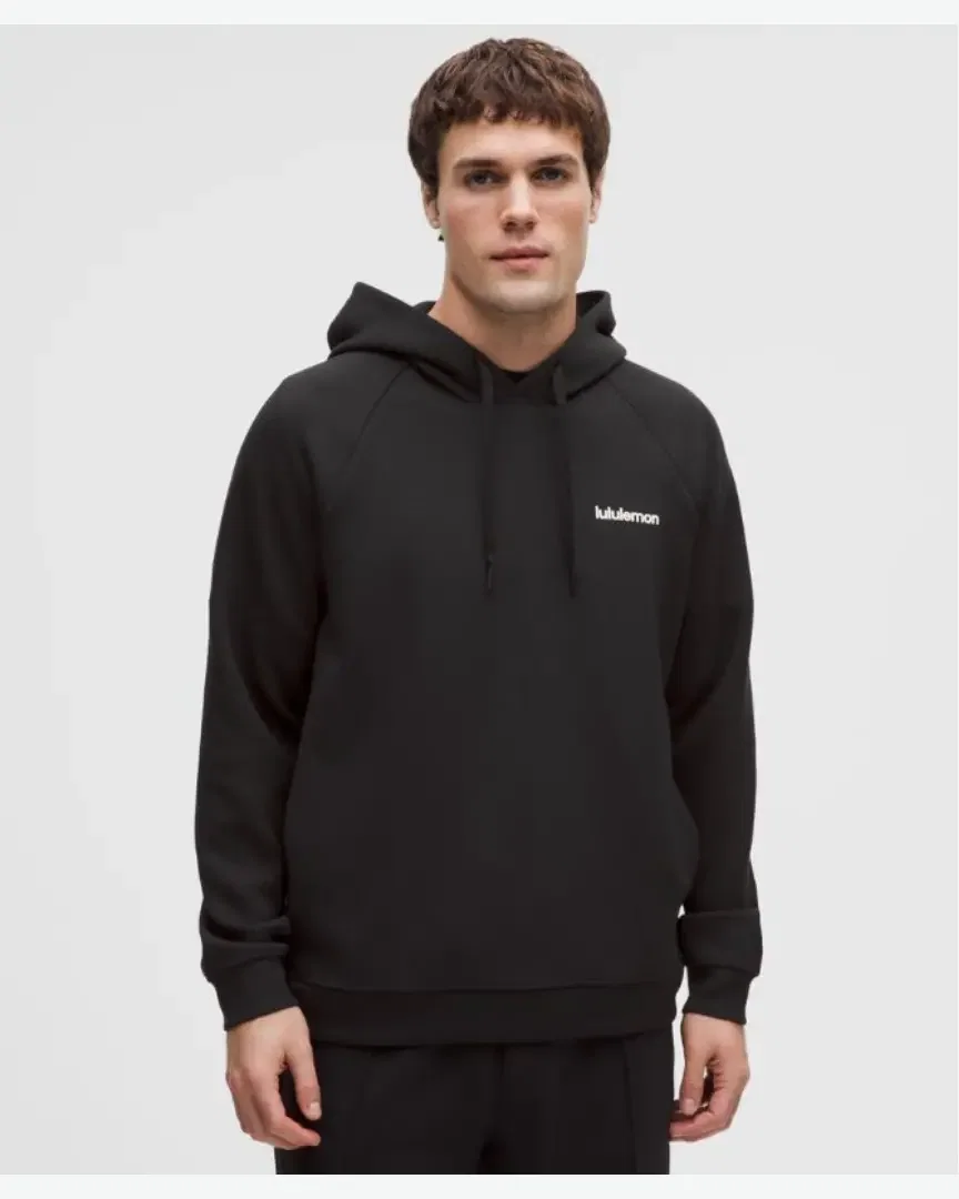 Lululemon sweat à capuche coupe classique en smooth spacer logo Homme