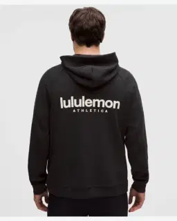 Lululemon sweat à capuche coupe classique en smooth spacer logo Homme – 3/5