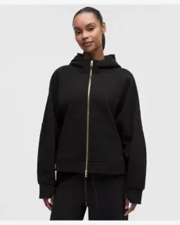 Lululemon sweat à capuche oversize zippé scuba evolve Femme – 1/5