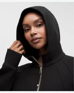 Lululemon sweat à capuche oversize zippé scuba evolve Femme – 4/5