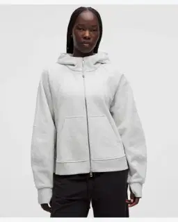 Lululemon sweat à capuche oversize zippé scuba evolve Femme – 1/5