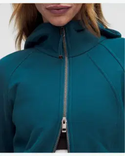 Lululemon sweat à capuche scuba evolve classique zippé Femme – 5/5
