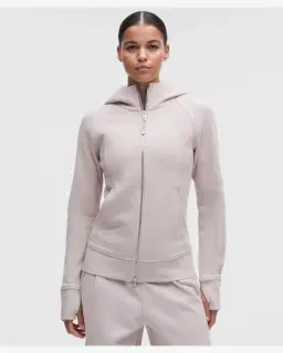 Lululemon sweat à capuche scuba evolve classique zippé Femme – 1/5