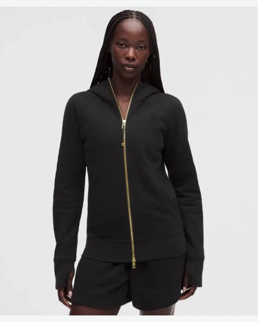 Lululemon Sweat À Capuche Scuba Evolve Classique Zippé W