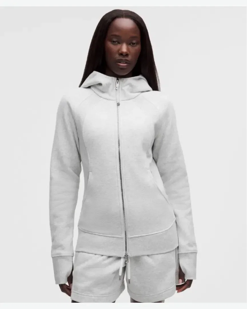 Lululemon Sweat À Capuche Scuba Evolve Classique Zippé W