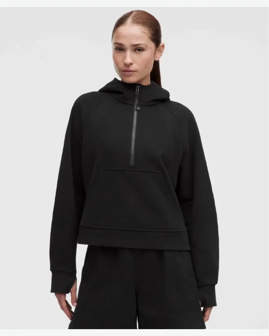 Lululemon Sweat À Capuche Scuba Evolve Demi-Zippé W