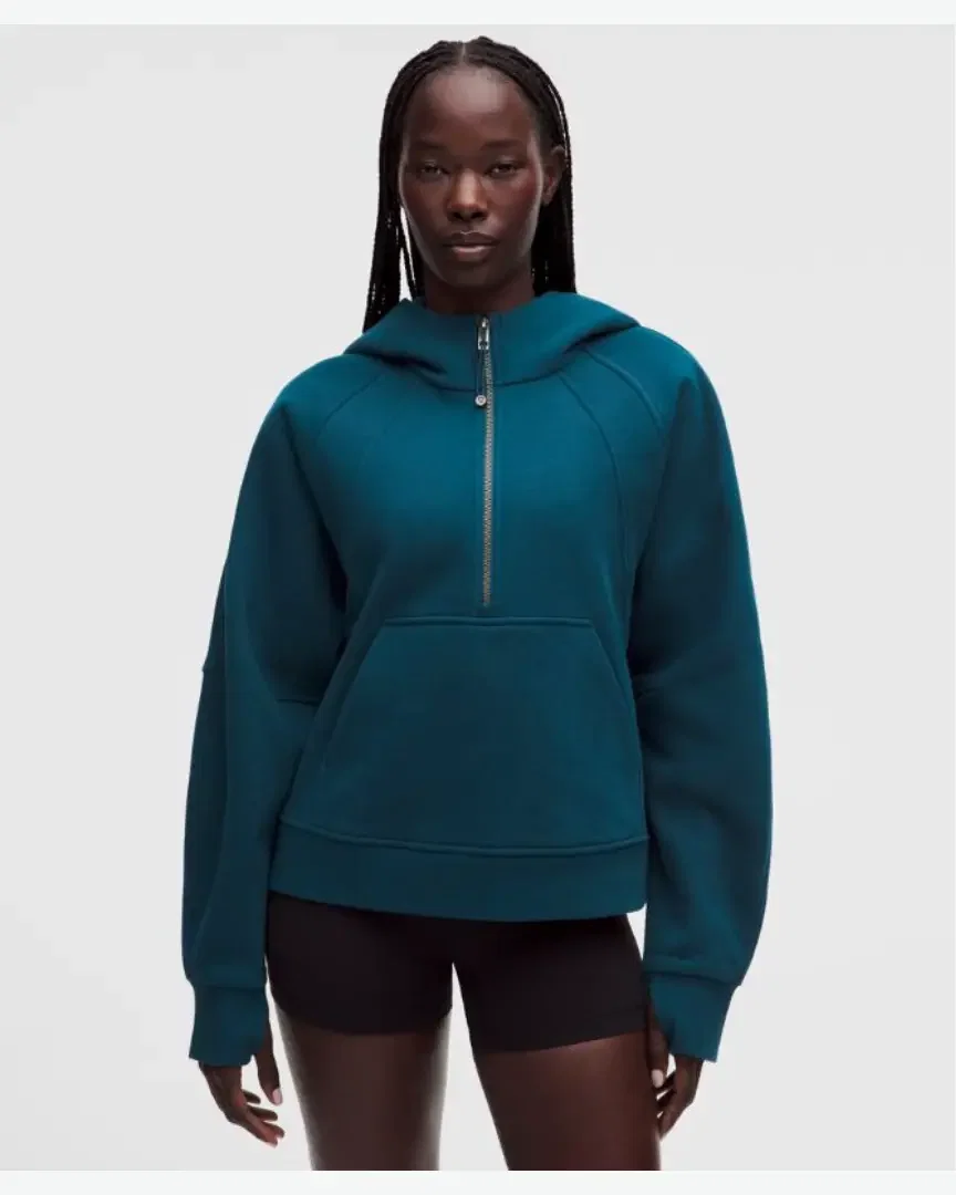 Lululemon Sweat À Capuche Scuba Evolve Demi-Zippé W