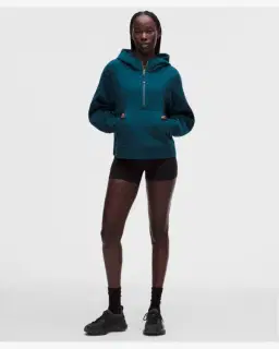 Lululemon sweat à capuche scuba evolve demi-zippé Femme – 2/5