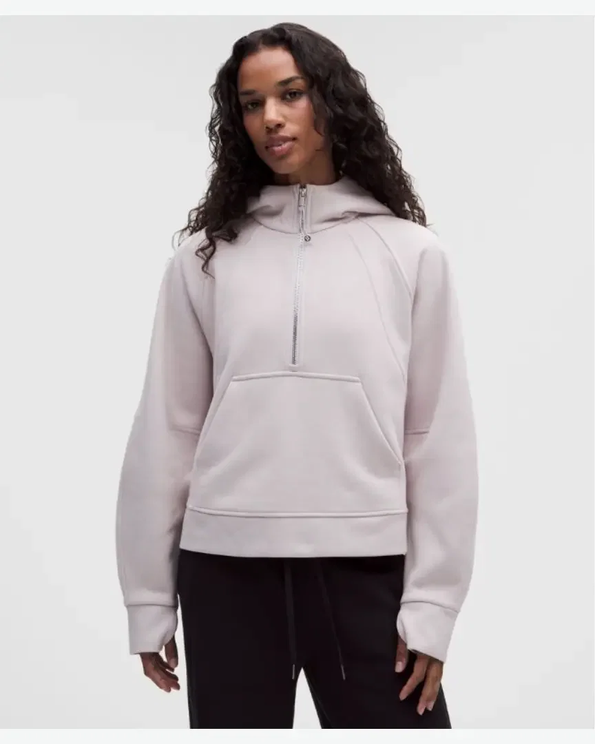 Lululemon Sweat À Capuche Scuba Evolve Demi-Zippé W
