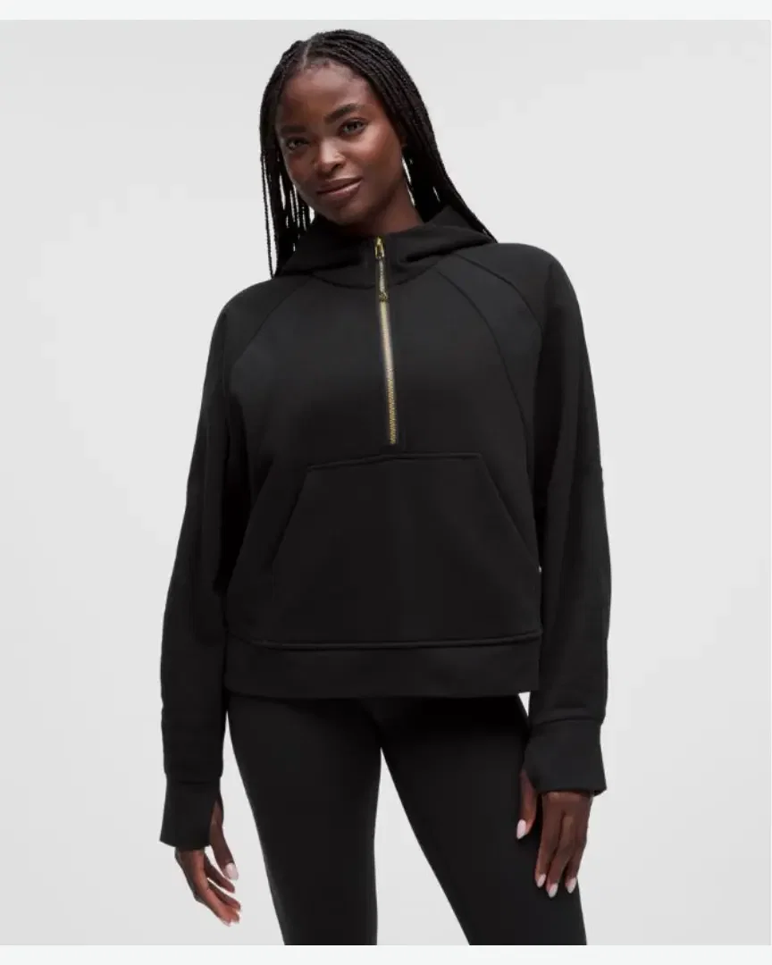 Lululemon Sweat À Capuche Scuba Evolve Demi-Zippé W
