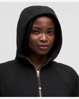 Lululemon sweat à capuche scuba evolve demi-zippé Femme – 4/5