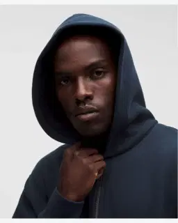 Lululemon sweat à capuche zippé steady state en superloft Homme – 4/5