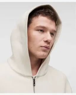 Lululemon sweat à capuche zippé steady state en superloft Homme – 4/5