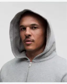 Lululemon sweat à capuche zippé steady state en superloft Homme – 4/5