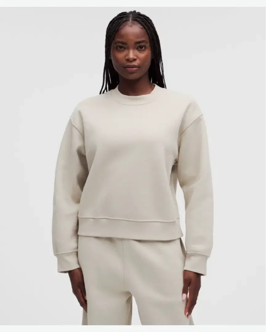Lululemon Sweat À Col Rond Steady State En Superloft W