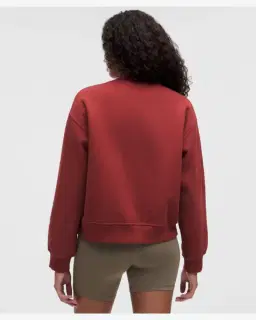 Lululemon sweat à col rond steady state en superloft Femme – 3/5