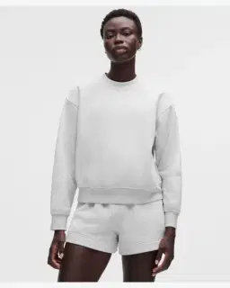 Lululemon sweat à col rond steady state en superloft Femme – 1/5