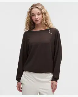 Lululemon sweat becalm oversize Femme – 1/5