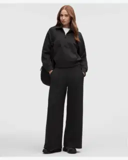 Lululemon sweat décontracté demi-zippé à col en smooth spacer Femme – 1/5