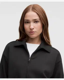 Lululemon sweat décontracté demi-zippé à col en smooth spacer Femme – 4/5