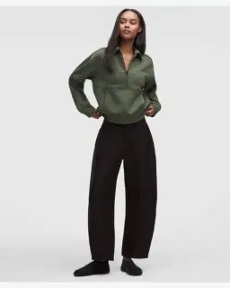 Lululemon sweat décontracté demi-zippé à col en smooth spacer Femme – 1/5