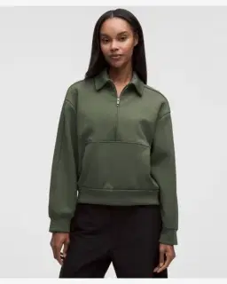 Lululemon sweat décontracté demi-zippé à col en smooth spacer Femme – 2/5