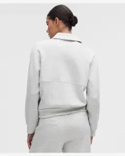 Lululemon sweat décontracté demi-zippé à col en smooth spacer Femme – 3/5