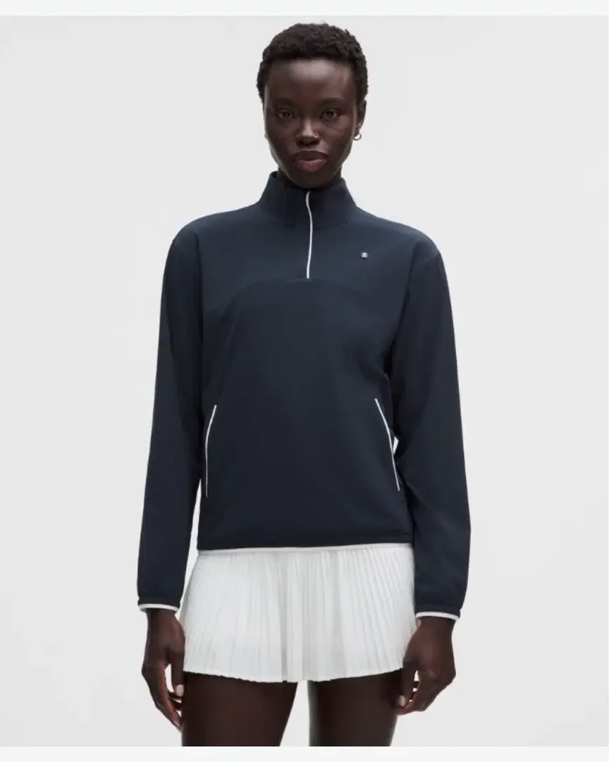 Lululemon Sweat Demi-Zippé Léger Avec Protection Uv W