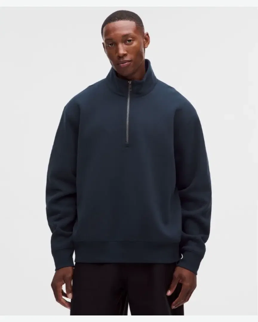 Lululemon Sweat Demi-Zippé Steady State En Superloft M