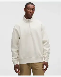 Lululemon sweat demi-zippé steady state en superloft Homme – 1/5