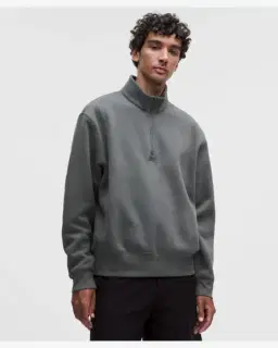 Lululemon sweat demi-zippé steady state en superloft Homme – 1/5