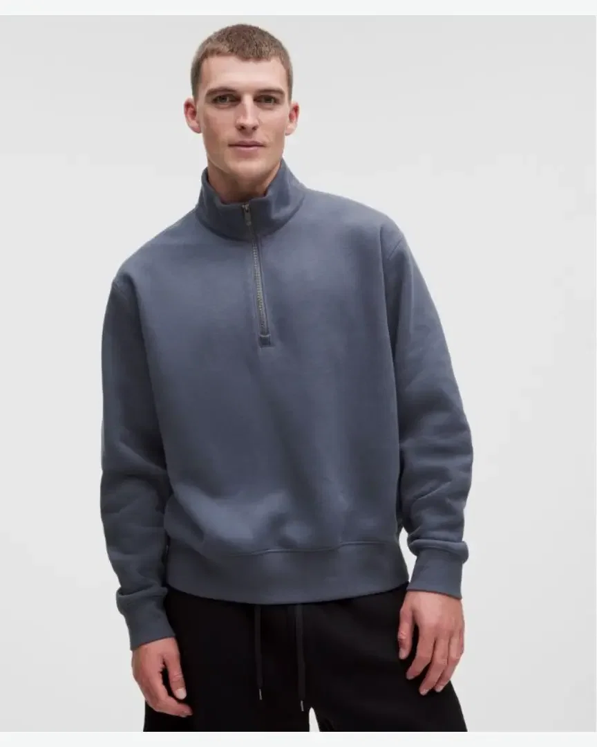 Lululemon Sweat Demi-Zippé Steady State En Superloft M