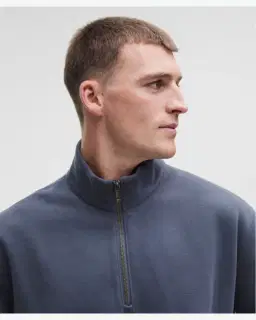 Lululemon sweat demi-zippé steady state en superloft Homme – 4/5