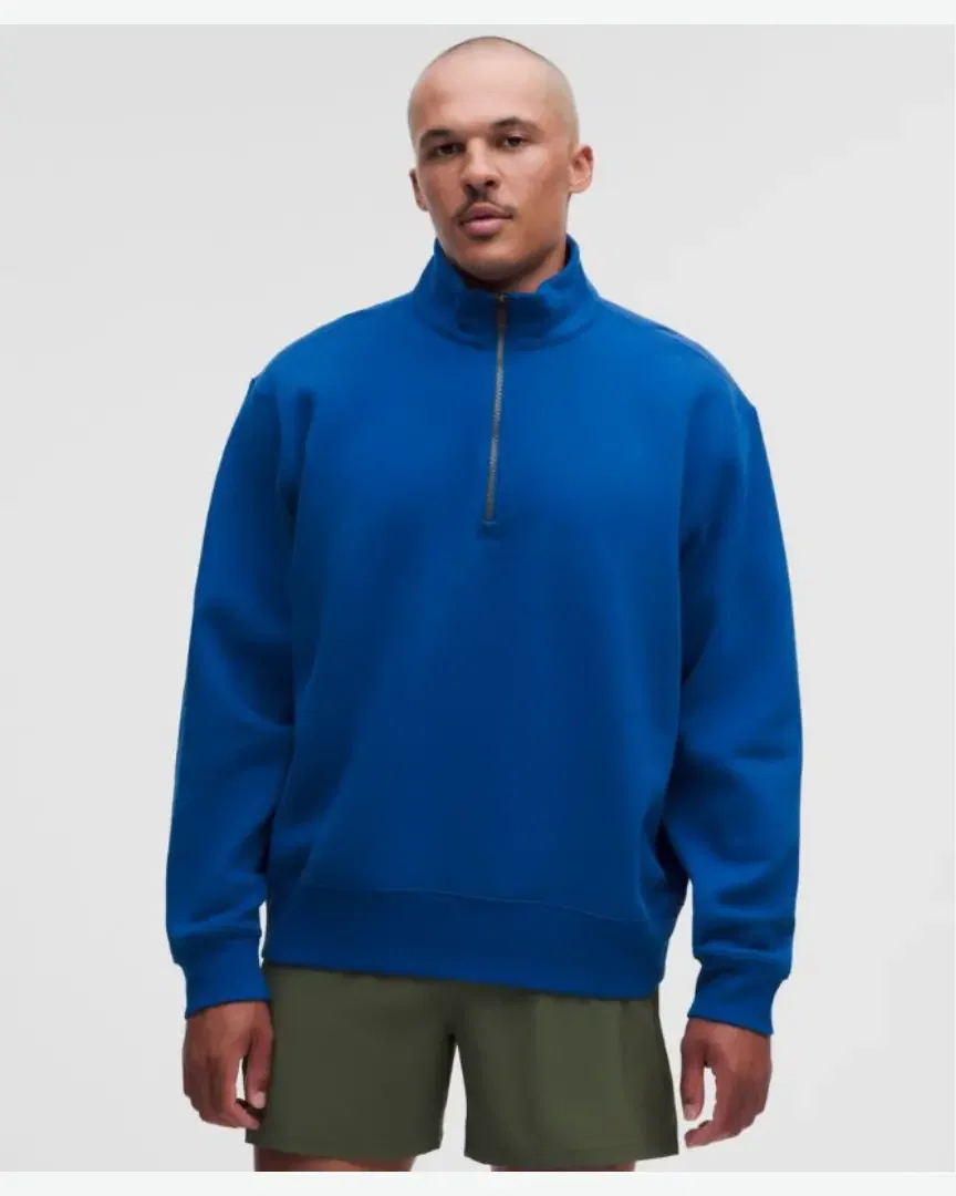 Lululemon Sweat Demi-Zippé Steady State En Superloft M