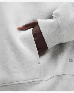 Lululemon sweat steady state oversize demi-zippé à col montant en superloft Femme – 5/5