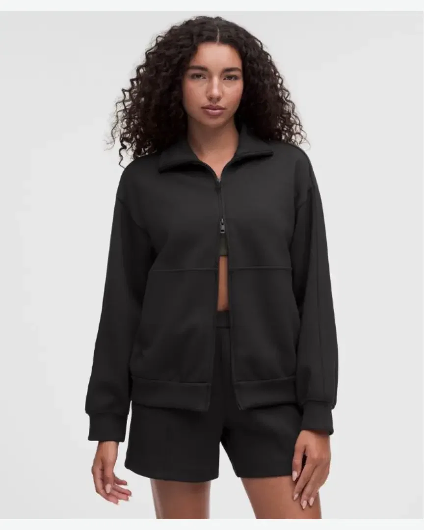 Lululemon Sweat Zippé Oversize En Smooth Spacer W