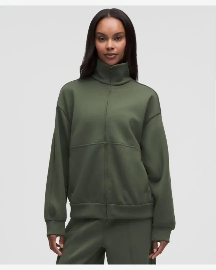 Lululemon Sweat Zippé Oversize En Smooth Spacer W