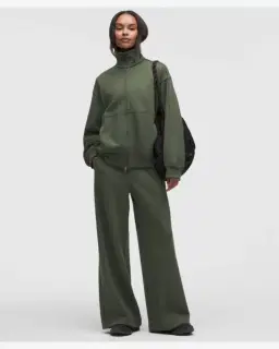 Lululemon sweat zippé oversize en smooth spacer Femme – 2/5