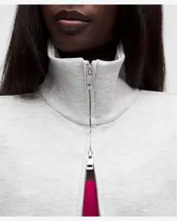 Lululemon sweat zippé oversize en smooth spacer Femme – 5/5