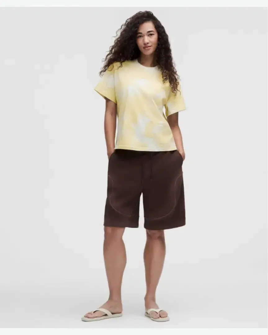 Lululemon T-Shirt Classique Imprimé En Coton Collection Slnsh W - LW3KG4S_076712 (1) au meilleur prix !