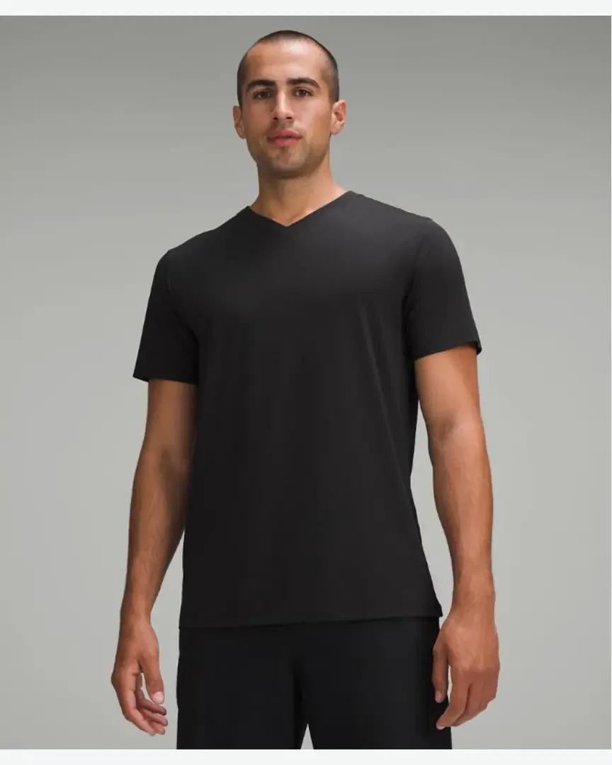 Lululemon t-shirt col en v fundamental Homme