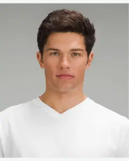 Lululemon t-shirt col en v fundamental Homme – 4/5