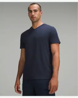 Lululemon t-shirt col en v fundamental Homme – 1/5