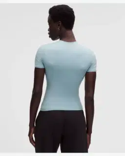 Lululemon t-shirt col rond wundermost longueur hanche en ultra-soft nulu Femme – 3/5